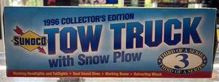 1996 COLLECTORS EDITION SUNOCO TOW TRUCK WITH SNOW PLOW